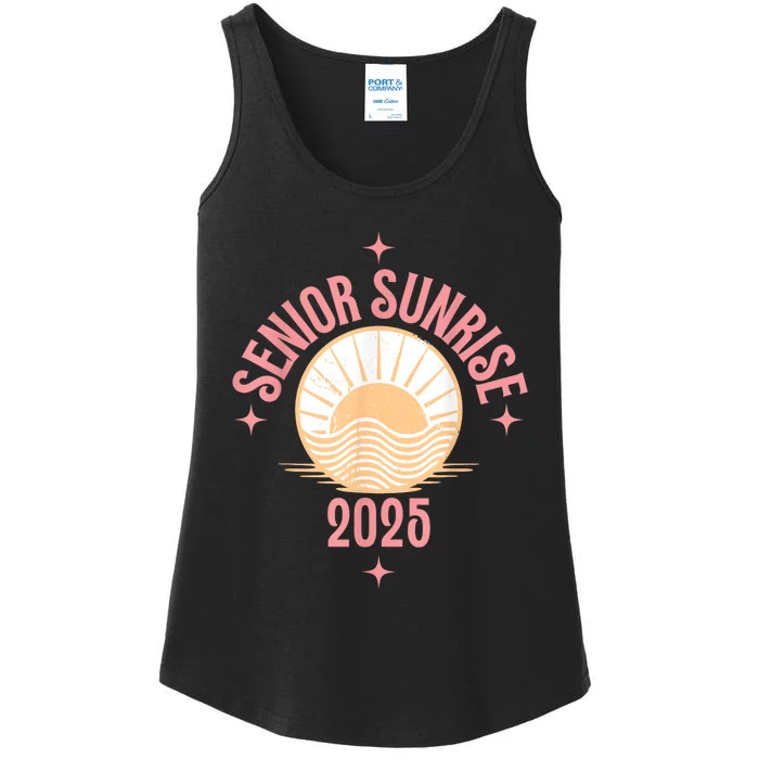 Magical Senior Sunrise 2025 High School 12th Twelfth Grade Ladies Essential Tank