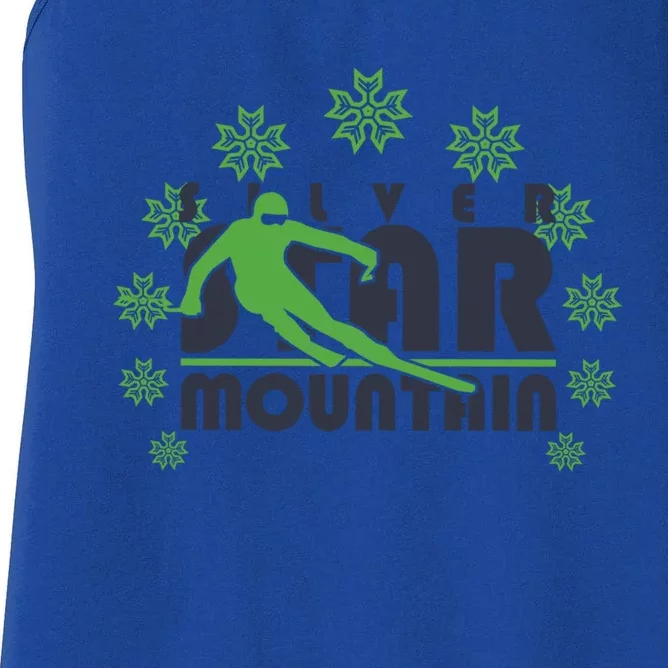 Mountain Ski Skiing Cute Gift Women's Racerback Tank