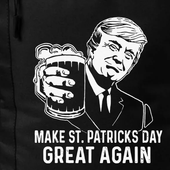 Make Saint St Patrick's Day Great Again Funnyrump Daily Commute Backpack