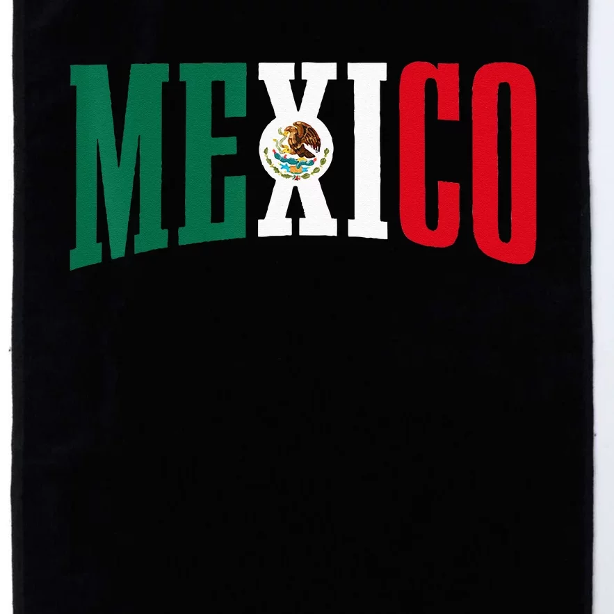 Mexico Sports Soccer Jersey Tee Flag Football Platinum Collection Golf Towel