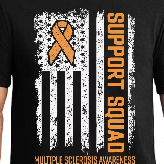 Multiple Sclerosi Support Squad Multiple Sclerosis Awareness Pajama Set