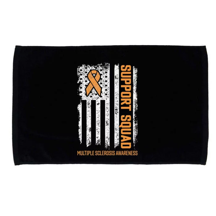 Multiple Sclerosi Support Squad Multiple Sclerosis Awareness Microfiber Hand Towel