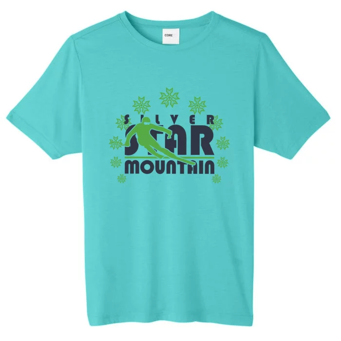 Mountain Ski Skiing Gift ChromaSoft Performance T-Shirt