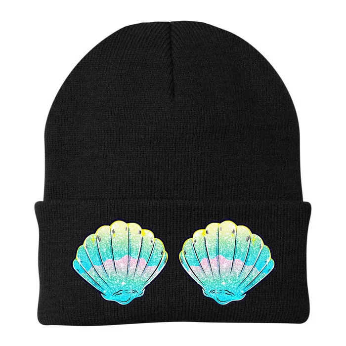 Mermaid Sea Shell Bra Birthday Costume Knit Cap Winter Beanie