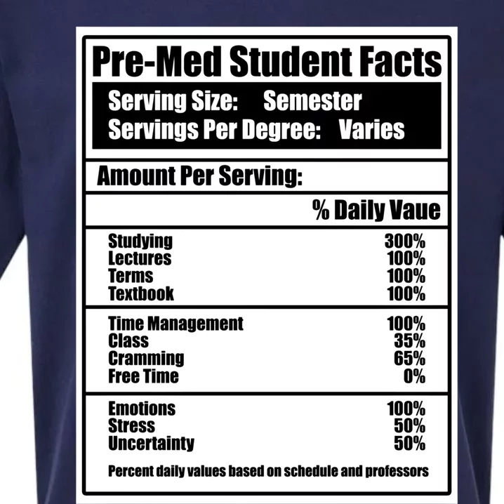 Med School Student Facts Medical Doctor Graduation Graphic Gift Sueded Cloud Jersey T-Shirt