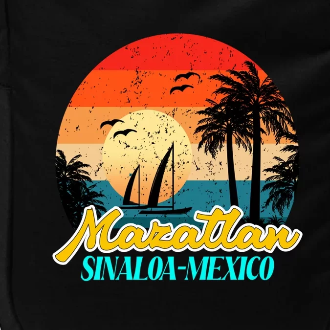 Mazatlan Souvenirs Sinaloa Mexico Vacation Vacay Mode Cute Gift Impact Tech Backpack