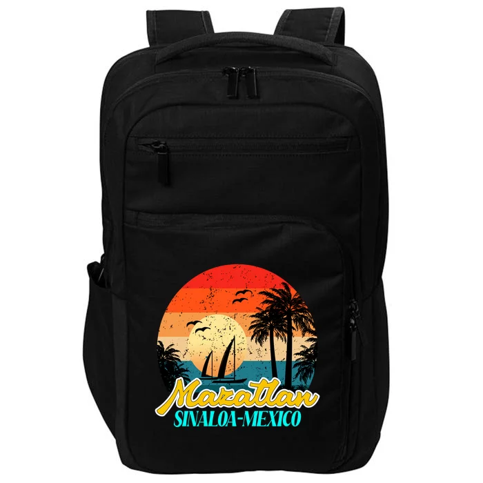 Mazatlan Souvenirs Sinaloa Mexico Vacation Vacay Mode Cute Gift Impact Tech Backpack