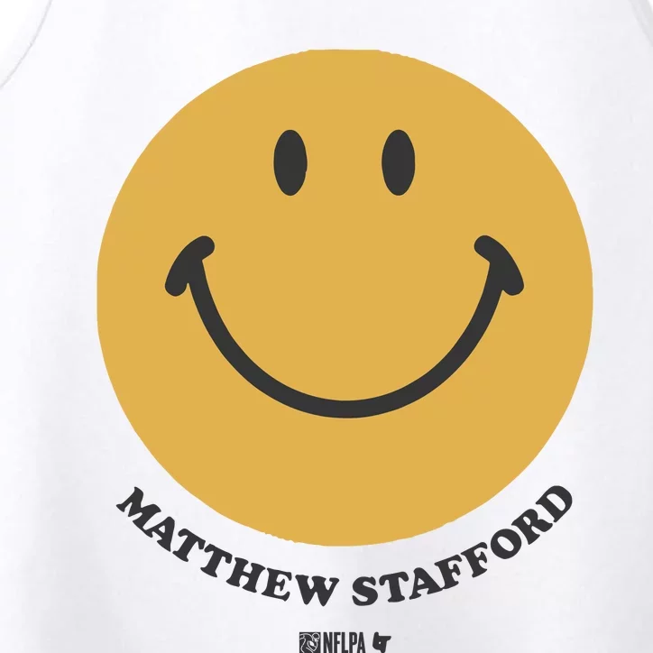 Matthew Stafford Smile Performance Tank