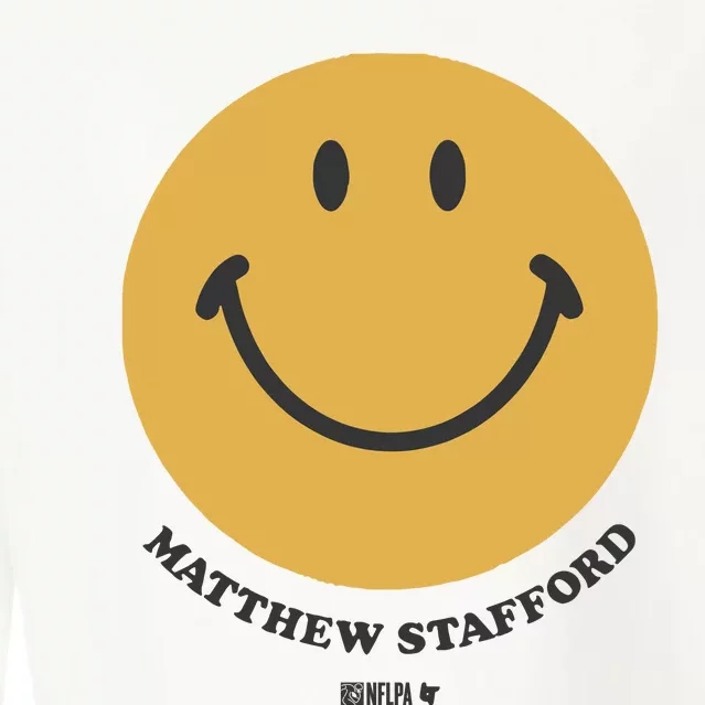 Matthew Stafford Smile Cropped Pullover Crew