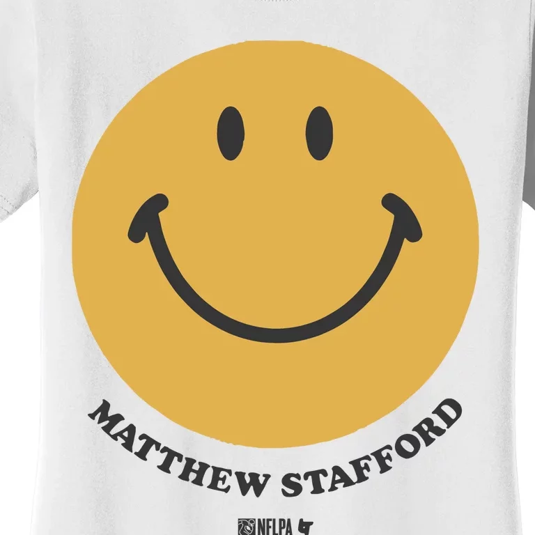 Matthew Stafford Smile Women's T-Shirt