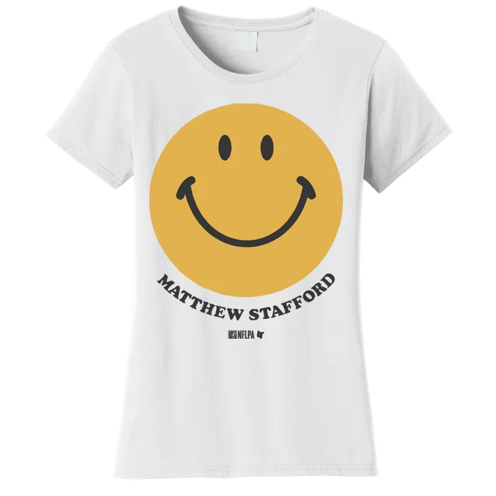 Matthew Stafford Smile Women's T-Shirt