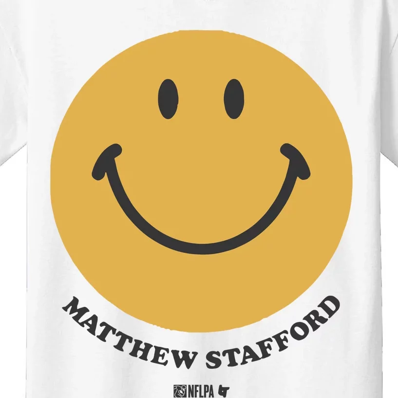 Matthew Stafford Smile Kids T-Shirt