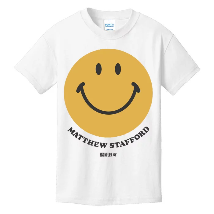 Matthew Stafford Smile Kids T-Shirt