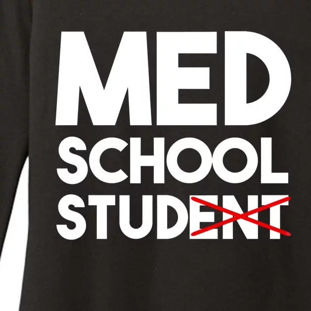 Med School Student Stud Funny Medical School Doctor Cute Gift Womens CVC Long Sleeve Shirt