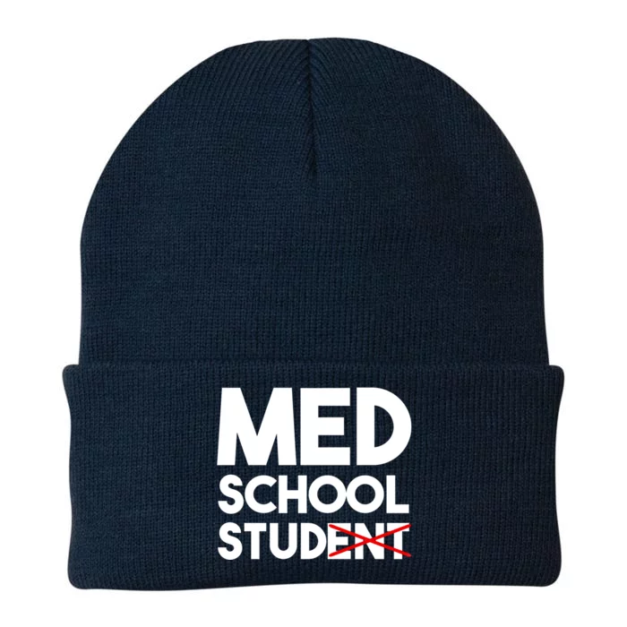 Med School Student Stud Funny Medical School Doctor Cute Gift Knit Cap Winter Beanie