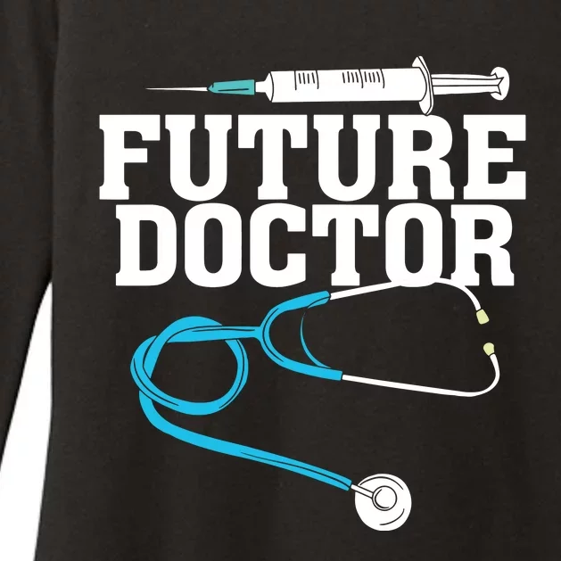 Medical School Student Funny Future Doctor In Training Womens CVC Long Sleeve Shirt