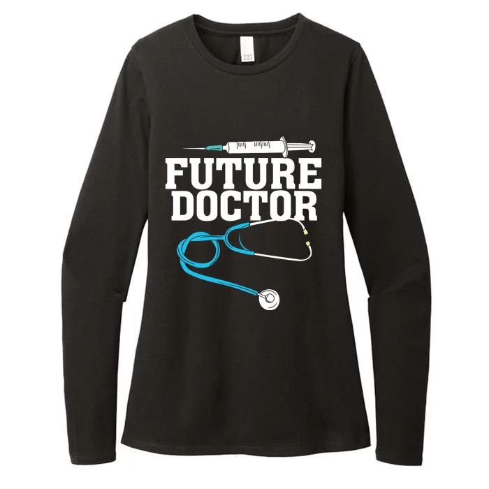 Medical School Student Funny Future Doctor In Training Womens CVC Long Sleeve Shirt