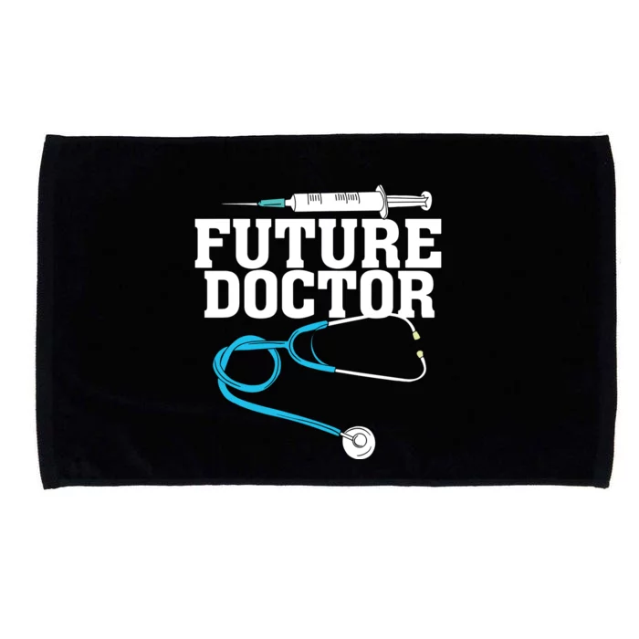 Medical School Student Funny Future Doctor In Training Microfiber Hand Towel