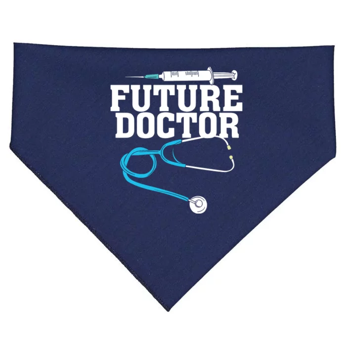 Medical School Student Funny Future Doctor In Training USA-Made Doggie Bandana