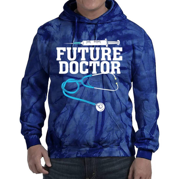 Medical School Student Funny Future Doctor In Training Tie Dye Hoodie