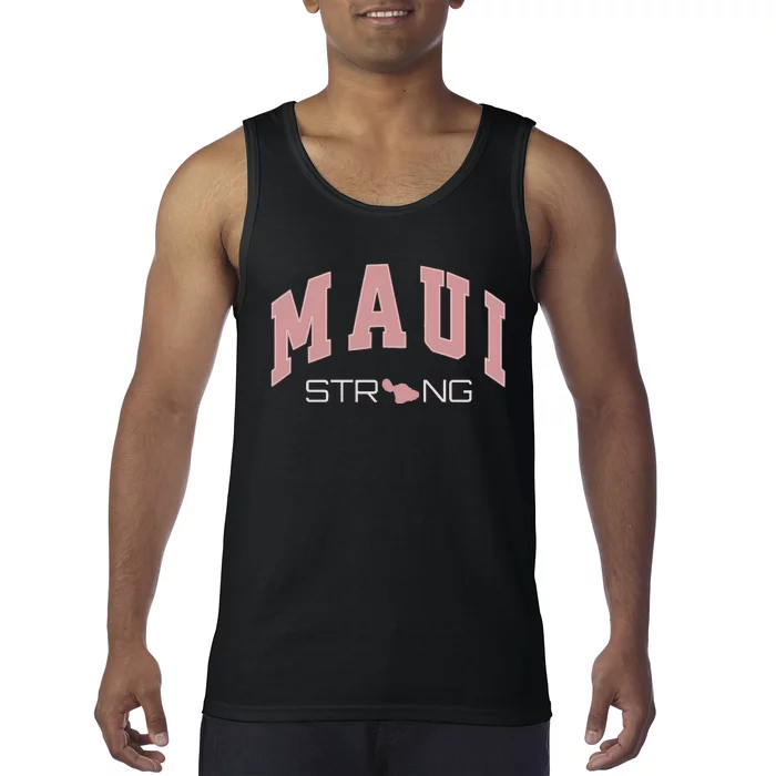 Maui Strong Support Lahaina Hawaii Tank Top