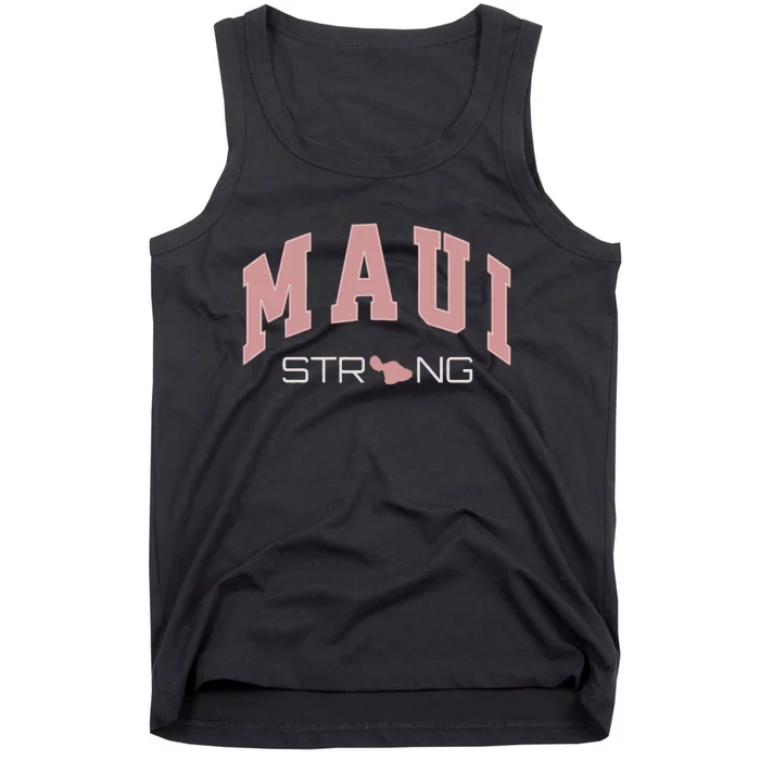 Maui Strong Support Lahaina Hawaii Tank Top