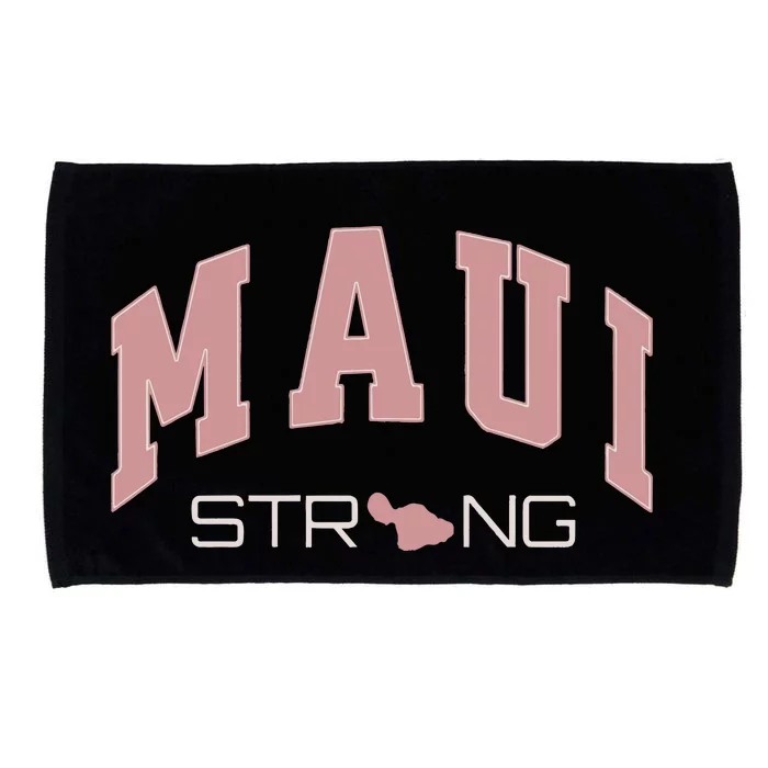 Maui Strong Support Lahaina Hawaii Microfiber Hand Towel