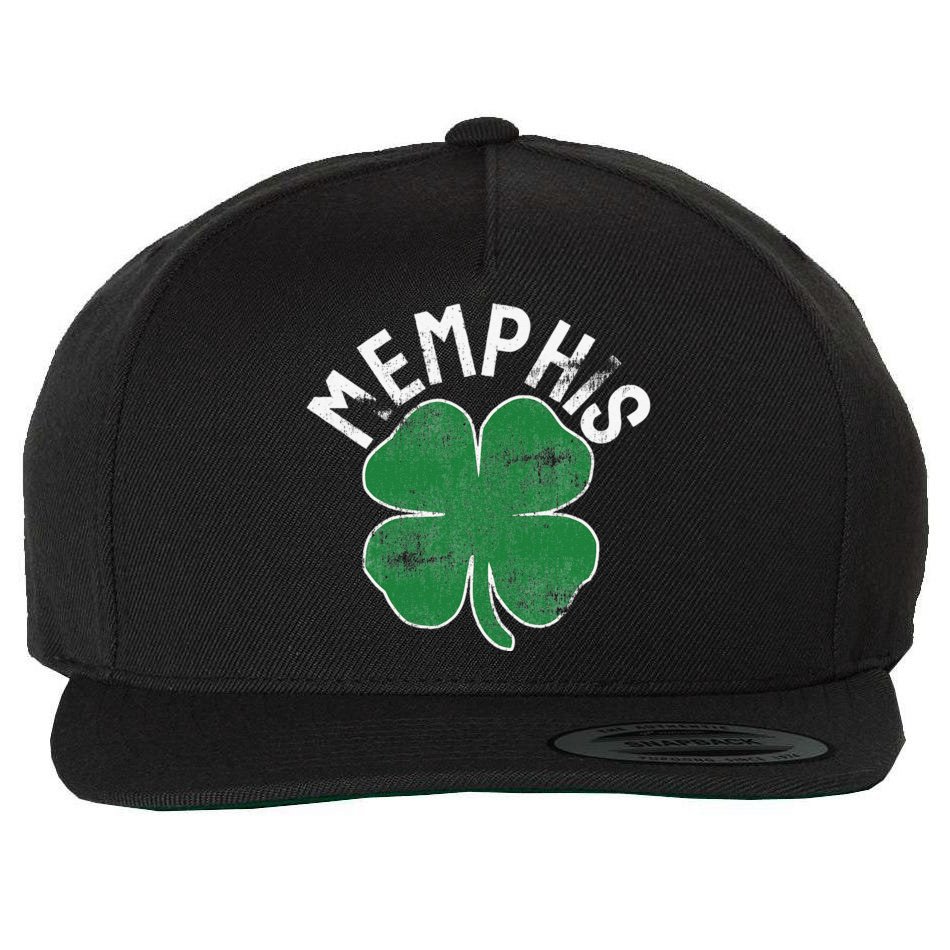 Shamrock Irish Green Ball Cap Hat Snapback Trucker Baseball St Patricks Day