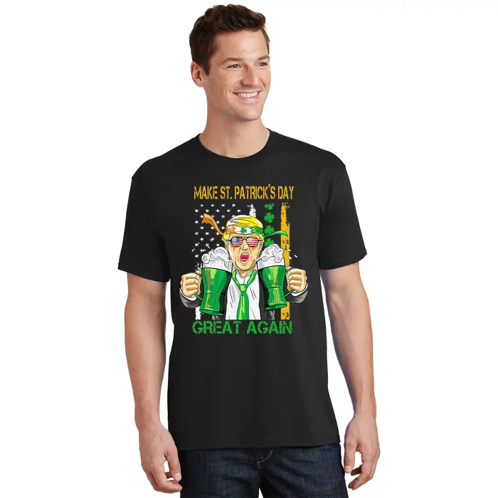 Make Saint St Patrick's Day Great Again Funnyrump T-Shirt