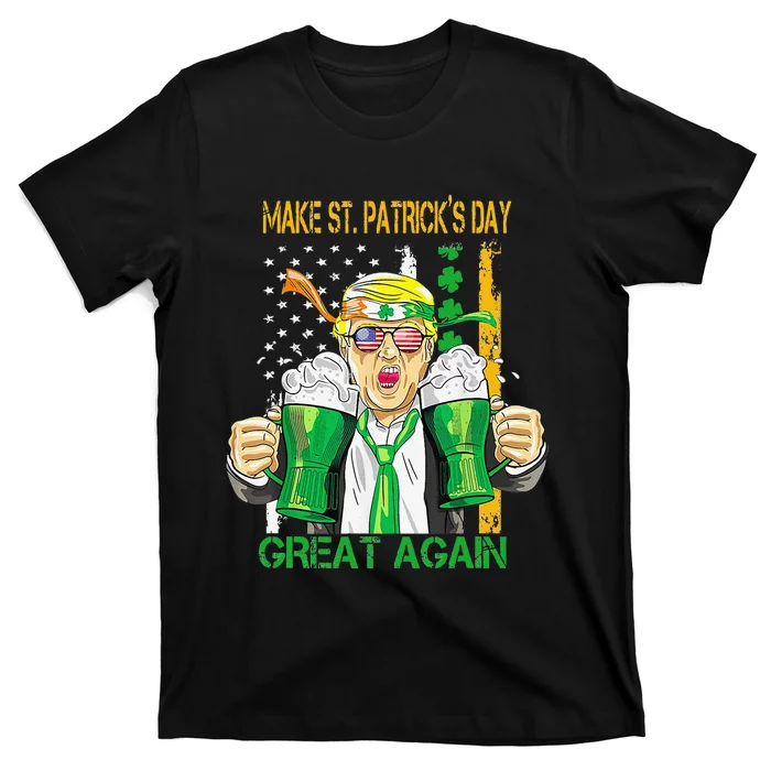 Make Saint St Patrick's Day Great Again Funnyrump T-Shirt