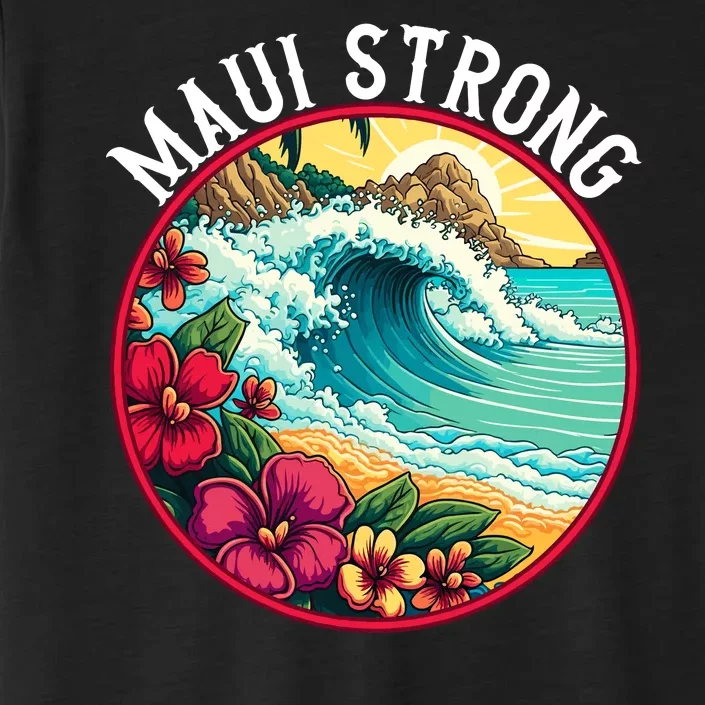 Maui Strong Support For Hawaii Fire Victims Hawaii Fires Lahaina Fires ChromaSoft Performance T-Shirt