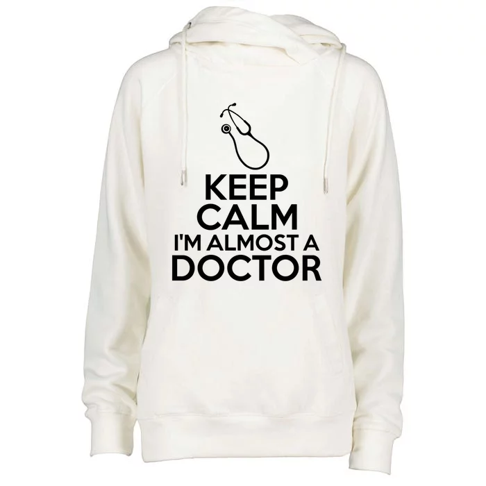 Medical Student Saying Aspiring Doctor Medical Student Great Gift Womens Funnel Neck Pullover Hood