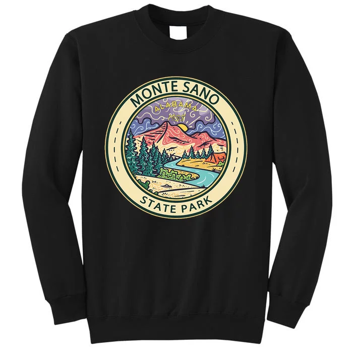 Monte Sano State Park Alabama Badge Vintage Sweatshirt