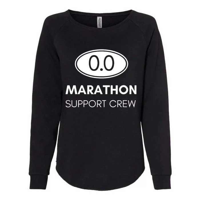 Marathon Support Staff For The Spectator Family And Crew Womens California Wash Sweatshirt