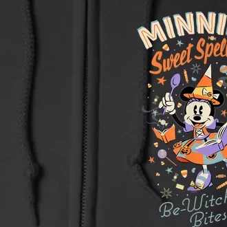 Minnie’s Sweet Spells & BeWitching Bites Halloween Full Zip Hoodie