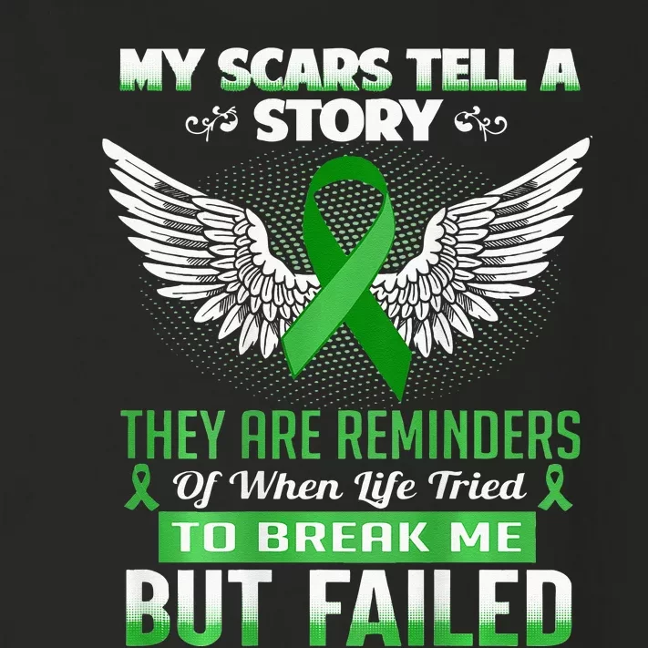 My Scars Tell A Story Kidney Disease Awareness Toddler Long Sleeve Shirt