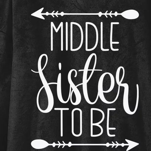 Middle Sister To Be Hooded Wearable Blanket