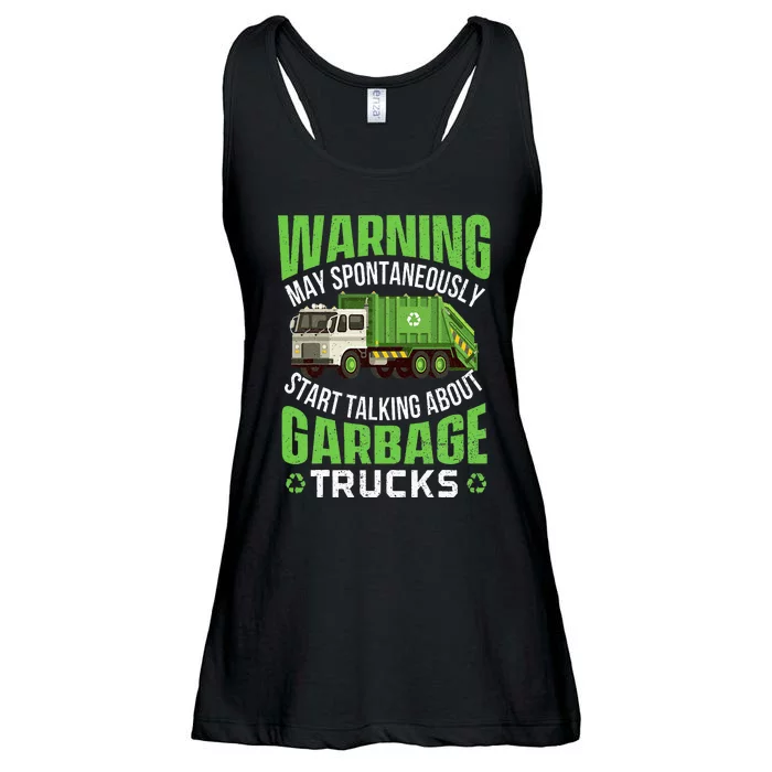 May Start Talking About Garbage Trucks  Waste Management Ladies Essential Flowy Tank