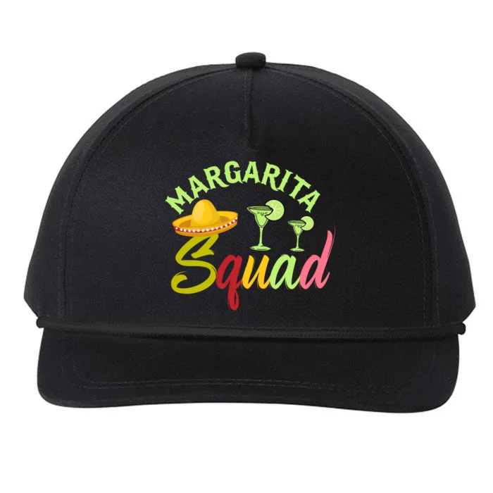 Margarita Squad T Snapback Five-Panel Rope Hat