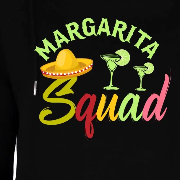 Margarita Squad T Womens Funnel Neck Pullover Hood