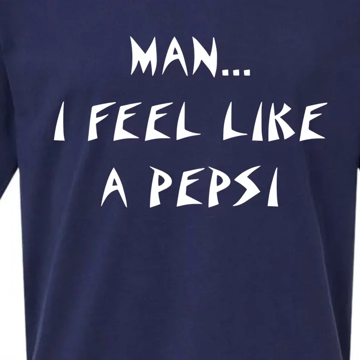 Methsyndicate Shaniacidal Twaindencies Man I Feel Like A Pepsi Sueded Cloud Jersey T-Shirt