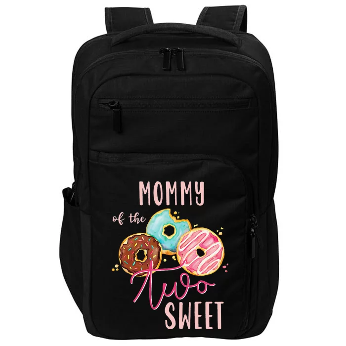 Mommy Sweet Two Donut Birthday Party Theme Impact Tech Backpack