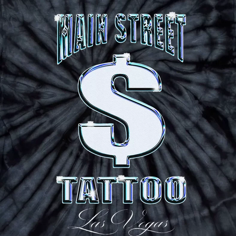 Main Street Tattoo Las Vegas Tie-Dye T-Shirt