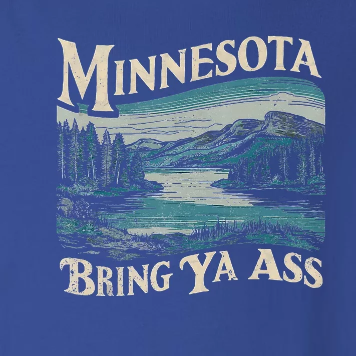 Minnesota Souvenir Travel Humor Bring Ya Ass Toddler Long Sleeve Shirt