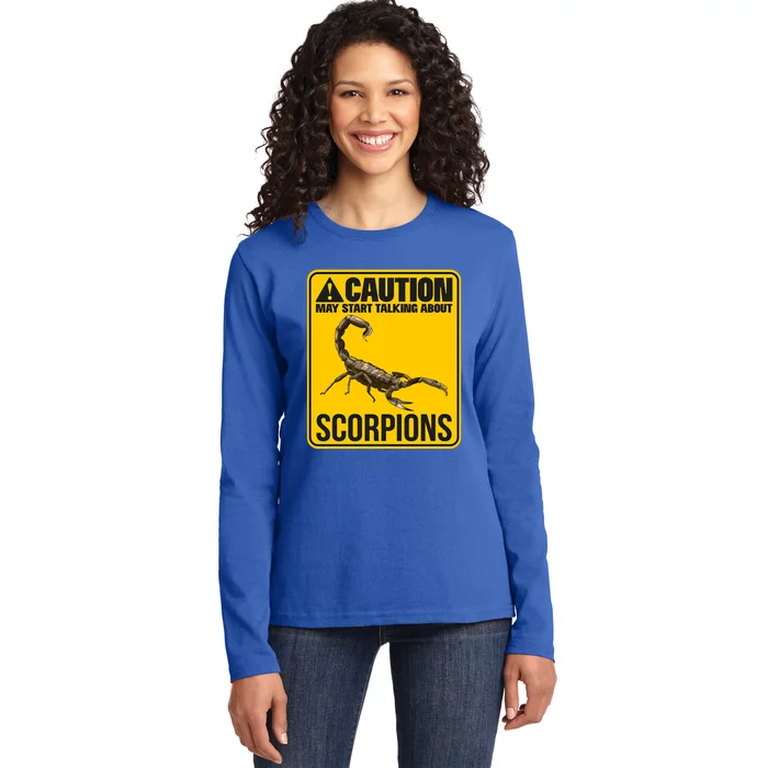 May Start Talking About Scorpions Animal Scorpion Meaningful Gift Ladies Long Sleeve Shirt