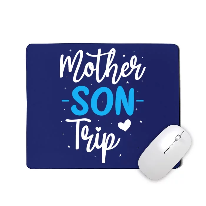 Mother Son Trip Summer Family Vacation Trip Cruise Beach Mousepad