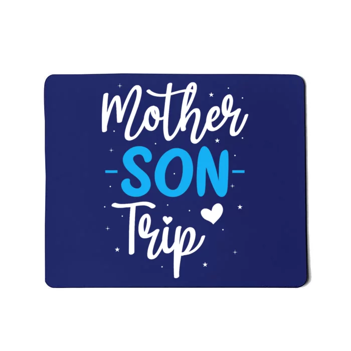 Mother Son Trip Summer Family Vacation Trip Cruise Beach Mousepad