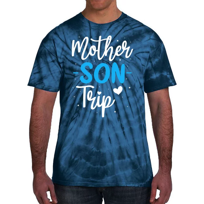 Mother Son Trip Summer Family Vacation Trip Cruise Beach Tie-Dye T-Shirt