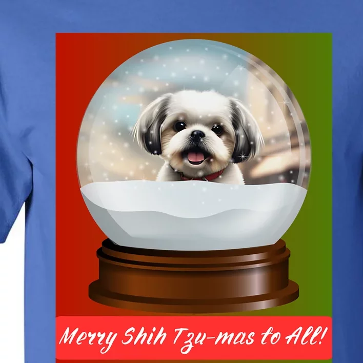 Merry Shih TzuMas To All! Gift Tall T-Shirt