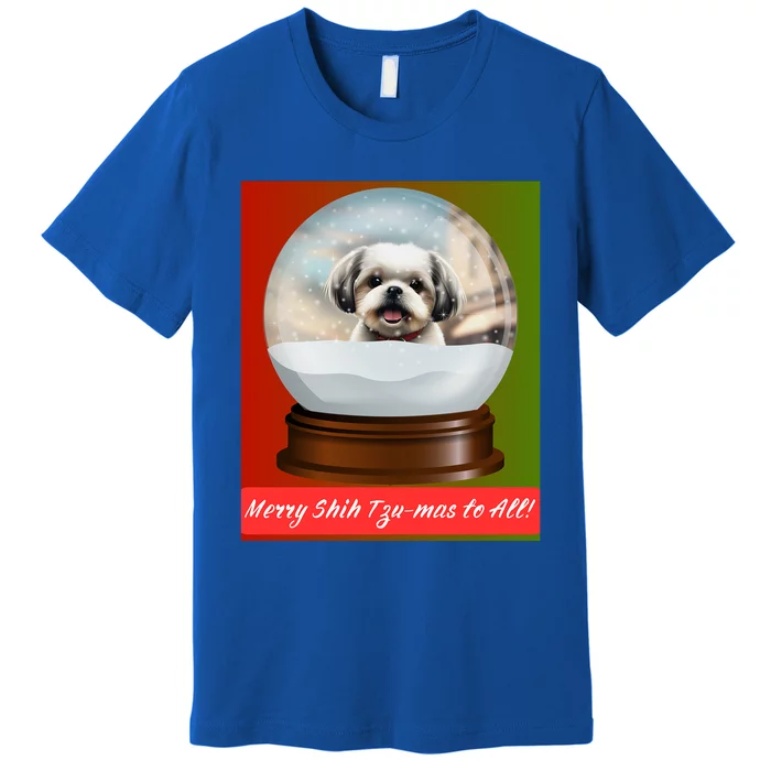 Merry Shih TzuMas To All! Gift Premium T-Shirt